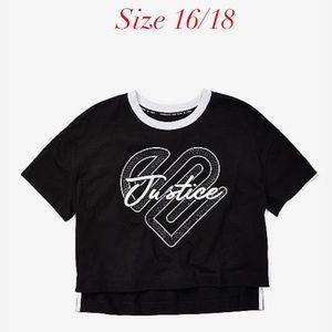 sport crop ringer tee